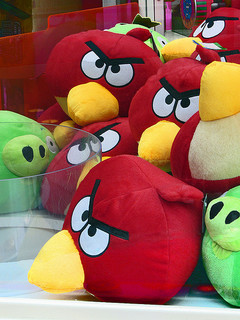 Photo of  many angry birds